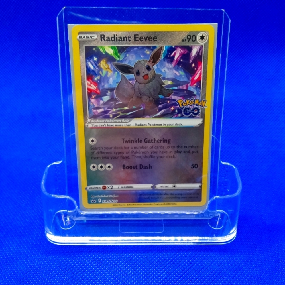 Pokemon radiant Eevee card